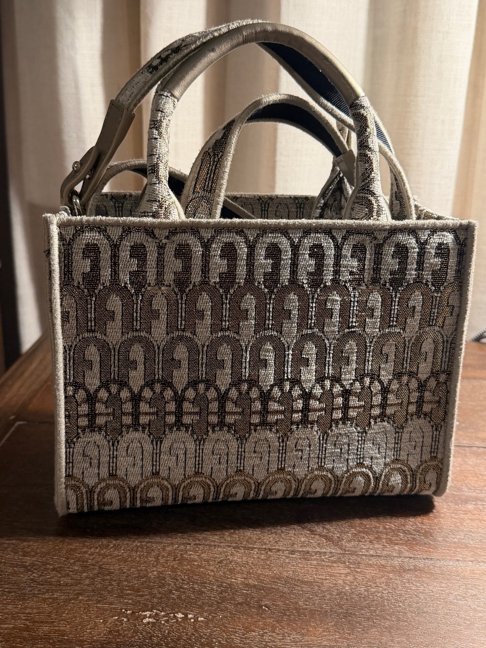 Furla Opportunity Jacquard Mini Tote Bag